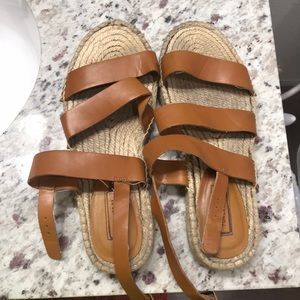 Brown sandals